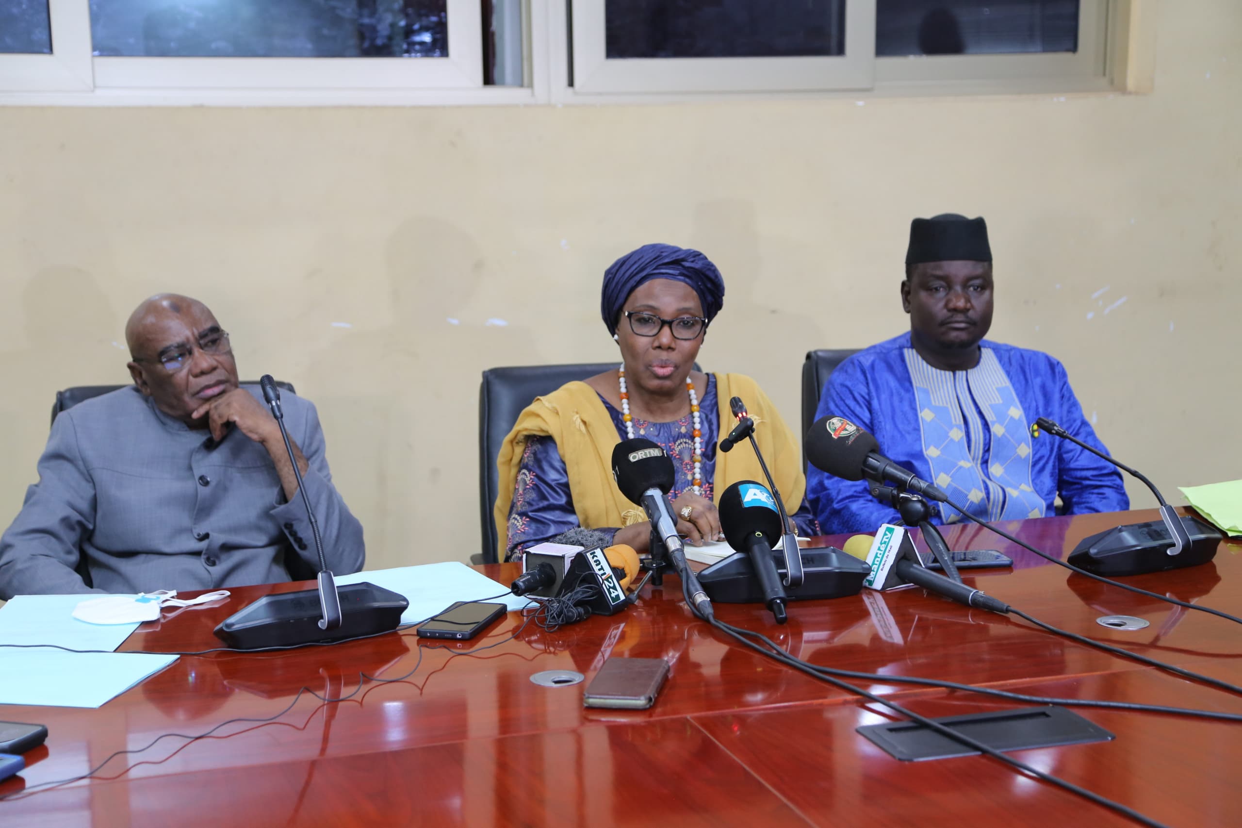 « Au regard de la démographie galopante, l’extension de la couverture sanitaire au Mali est plus qu’une priorité » dixit Dr TRAORE Fatoumata NAFO face aux hommes de médias.